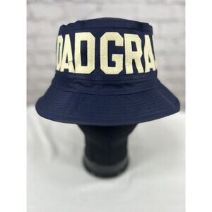 Dad Grass X Mark McNairy Whatever Wide Brim Blue Bucket Otto Cap Hat Size Small
